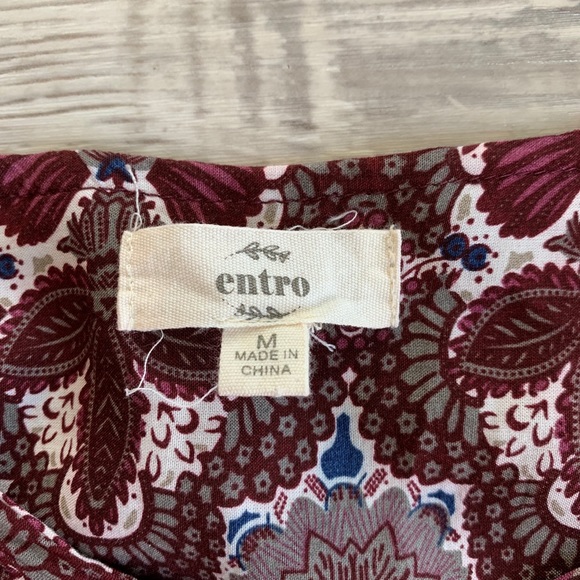 Entro medium boho dress EUC - Picture 4 of 6